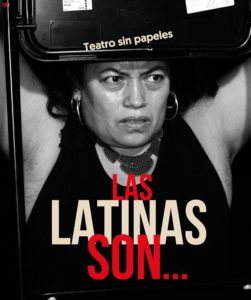 Portada obra de teatro "Las Latinas son"